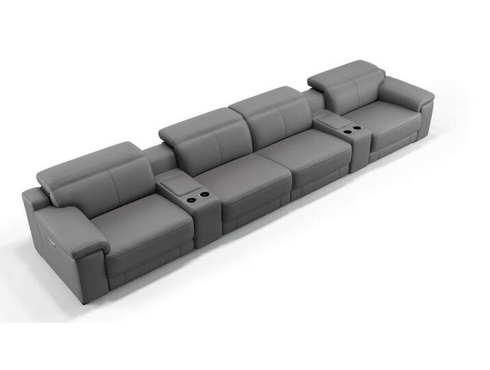 Leder Kinosofa Partnersitz SORA Relaxfunktion Sofa Leder Kinosofa Partnersitz SORA Relaxfunktion Sofa von sofanella