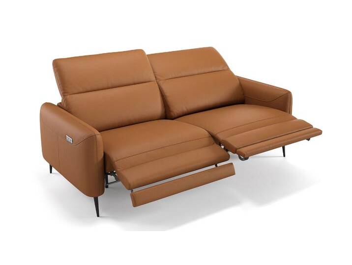Leder Sofa MESSINA 3-Sitzer Relaxsofa Couchgarnitur Polstergarnitur von sofanella
