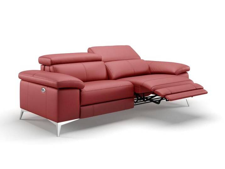 Ledercouch MILANO mit Relaxfunktion 3-Sitzer von sofanella