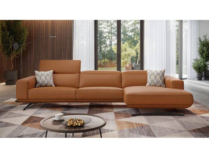 Lounge Sofa Leder Ecksofa MERANO Designer Couch von sofanella
