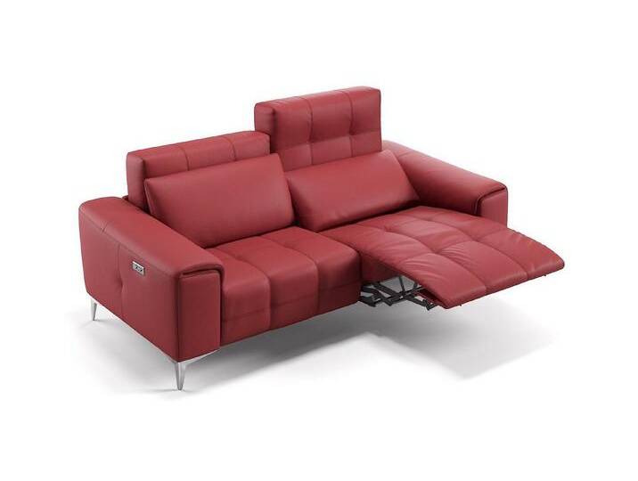 Sofanella 2-Sitzer Leder SALENTO, Relaxsofa, Designsofa, Designer Couch, Italienisches Sofa, 2er Sofa, rot Sofanella 2-Sitzer Leder SALENTO, Relaxsofa, Designsofa, Designer Couch, Italienisches Sofa, 2er Sofa, rot von sofanella