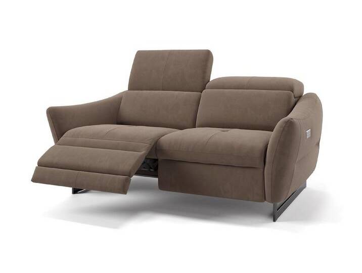 Sofanella 2-Sitzer Stoff MODENA, Relaxsofa, Designsofa, Designer Couch, Italienisches Sofa, 2er Sofa, braun Sofanella 2-Sitzer Stoff MODENA, Relaxsofa, Designsofa, Designer Couch, Italienisches Sofa, 2er Sofa, braun von sofanella