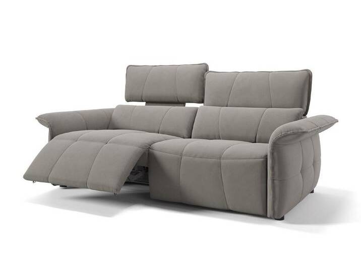 Sofanella 3-Sitzer Stoff ADRIA, Relaxcouch, Designersofa, Designer Sofa, 3er Couch, Sofagarnitur, grau von sofanella