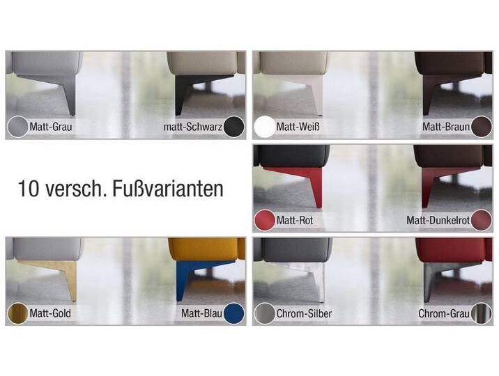 Sofanella 4-Sitzer Stoff SALENTO, Heimkinosofa, Kinocouch, Funktionssofa, Kinosofa, Stoff Sofas, weiß von sofanella