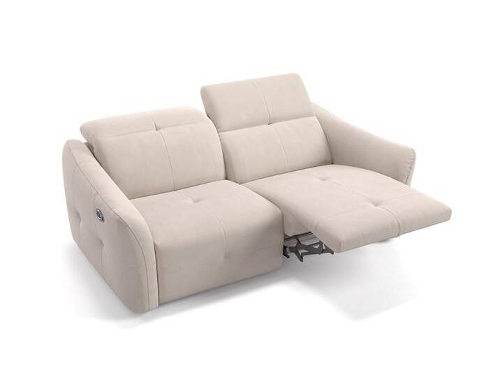 Stoff 2-Sitzer Sofa mit Funktion CASADO von sofanella