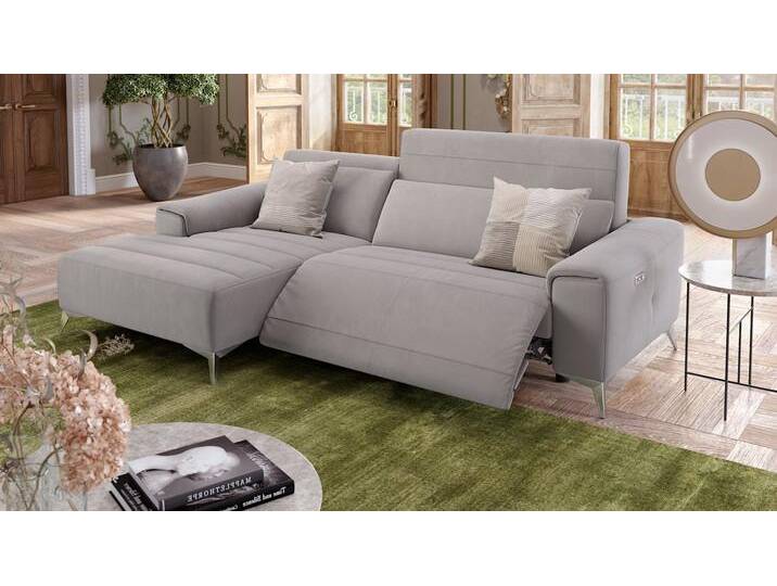 Stoff Ecksofa BELLA Polsterecke Sitzecke Relaxfunktion von sofanella