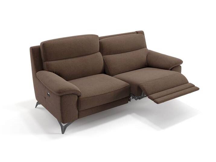 Stoff Sofagarnitur LANTELLA 3-Sitzer Couchgarnitur von sofanella