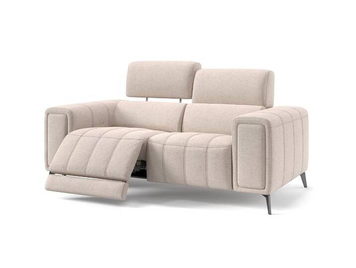 Stoffcouch LINERA 2-Sitzer Relaxsofa Relaxcouch Designer Sofa Stoffcouch LINERA 2-Sitzer Relaxsofa Relaxcouch Designer Sofa von sofanella