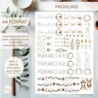 Wasserschiebefolie | Frühling Din A 4 Wasserschiebefolie | Frühling Din A 4 von sofleurDesign