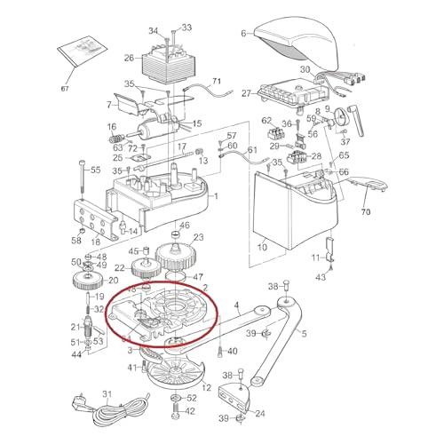 Sojam EANBMG0994 Mhouse niedrige Motorhalterung, Aluminium, 240mm x 40mm x 180mm Sojam EANBMG0994 Mhouse niedrige Motorhalterung, Aluminium, 240mm x 40mm x 180mm von sojam
