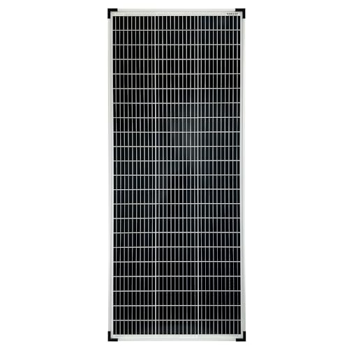 150 Watt 36V Mono Solarmodul 10 Busbars 210mm Zellformat Solarpanel von solartronics