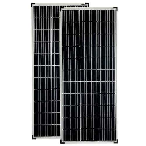 2x160 Watt Mono Solarmodule 10 Busbars 210mm Zellformat Solarpanele von solartronics