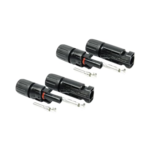 SOLARTRONICS 2 Paar Y-Steckverbinder für Solarkabel Photovoltaik 1-fach Verteiler 1000V PV Solarkabelverbinder Wasserdicht IP67 UV-beständig SOLARTRONICS 2 Paar Y-Steckverbinder für Solarkabel Photovoltaik 1-fach Verteiler 1000V PV Solarkabelverbinder Wasserdicht IP67 UV-beständig von solartronics
