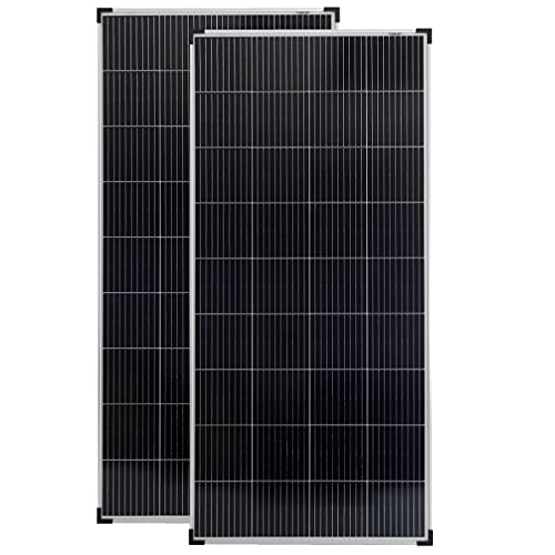 SOLARTRONICS Solarmodule 2x200 Watt 18V Mono Solarpanel Solarzelle für Solaranlagen Garten Camping Wohnwagen Photovoltaik 1480x675x35mm von solartronics