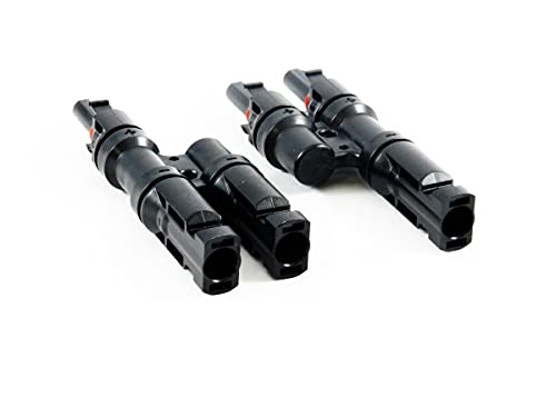 Solar Stecker 1 fach, 2 fach Y Stecker, 3 fach, 4 fach, 5 fach, 6 fach Kabel Verteiler Photovoltaik Steckverbinder Solarstecker (Y-2 fach) von solartronics