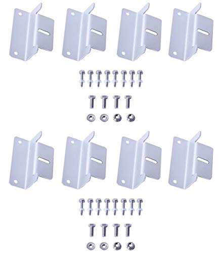 Solarmodul Halterung Befestigung Montagewinkel Aluminium Z Winkel Solar Panel Wand Dach (2 x Set) von solartronics