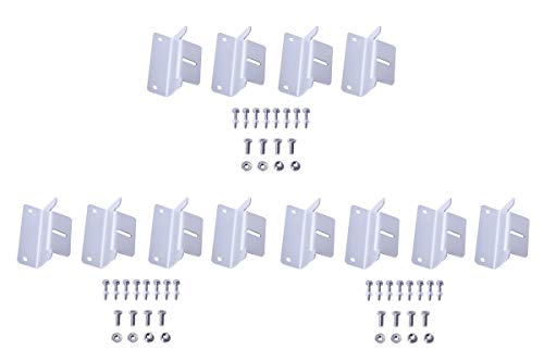 Solarmodul Halterung Befestigung Montagewinkel Aluminium Z Winkel Solar Panel Wand Dach (3 x Set) von solartronics