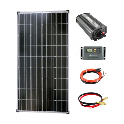 SOLARTRONICS Komplettset 1x130 Watt Solarmodul 600 Watt Wandler Laderegler Photovoltaik Inselanlage SOLARTRONICS Komplettset 1x130 Watt Solarmodul 600 Watt Wandler Laderegler Photovoltaik Inselanlage von solartronics