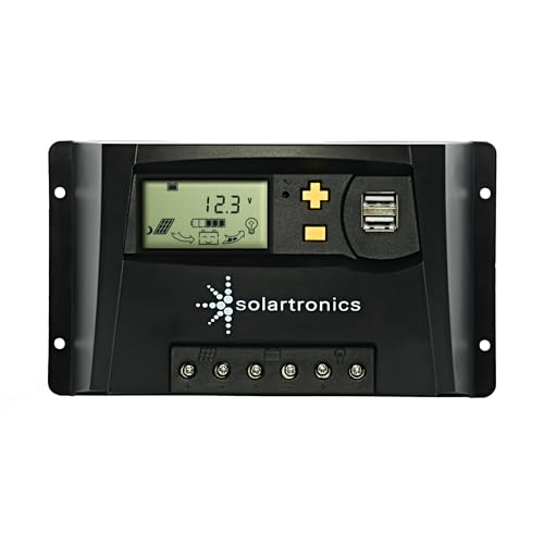 solartronics Laderegler G 12V/24V gelb 10A 20A 30A 40A 50A Photovoltaik Solarladeregler Solar PV (30A) von solartronics
