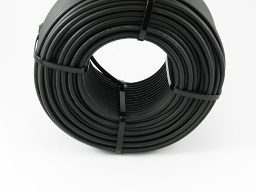 SOLARTRONICS Solarkabel 6mm² 100m schwarz, Photovoltaik Kabel H1Z2Z2-K, UV-fest, Solar Verlängerungskabel, Solar Anschlusskabel für Solarpanel & Laderegler - Made in Germany - 0% mwSt. SOLARTRONICS Solarkabel 6mm² 100m schwarz, Photovoltaik Kabel H1Z2Z2-K, UV-fest, Solar Verlängerungskabel, Solar Anschlusskabel für Solarpanel & Laderegler - Made in Germany - 0% mwSt. von solartronics