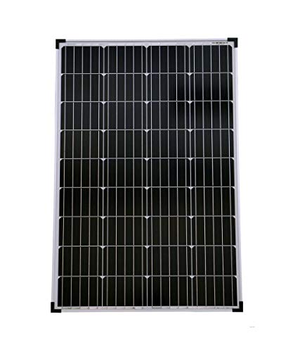 solartronics Solarmodul 100 Watt 1000x675x30 Monokristallin Solarpanel Solarzelle 5 Busbars 12V von solartronics