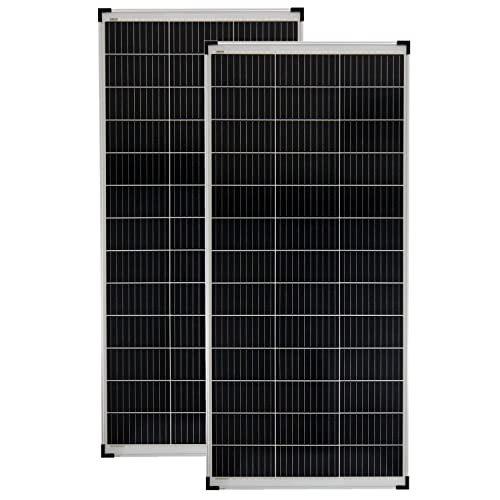 solartronics Solarmodule 2 Stück 165 Watt Mono Solarpanel Solarzelle 1480x680x35 92442 von solartronics