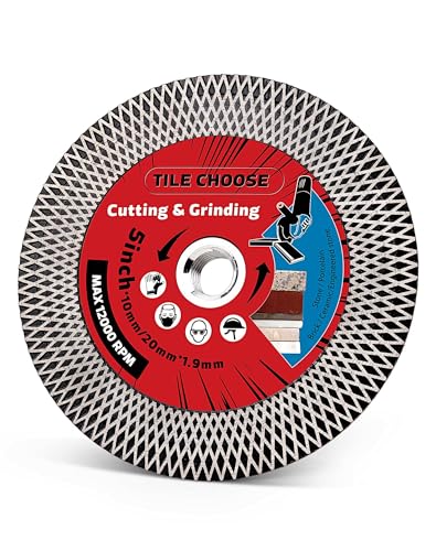 125 mm Super-Fliesen-Klinge, Turbo-Porzellan-Diamantscheibe mit abnehmbarem Flanschschneiden und Schleifen für Keramikfliesen, Granit, Marbe 125 mm Super-Fliesen-Klinge, Turbo-Porzellan-Diamantscheibe mit abnehmbarem Flanschschneiden und Schleifen für Keramikfliesen, Granit, Marbe von solidure