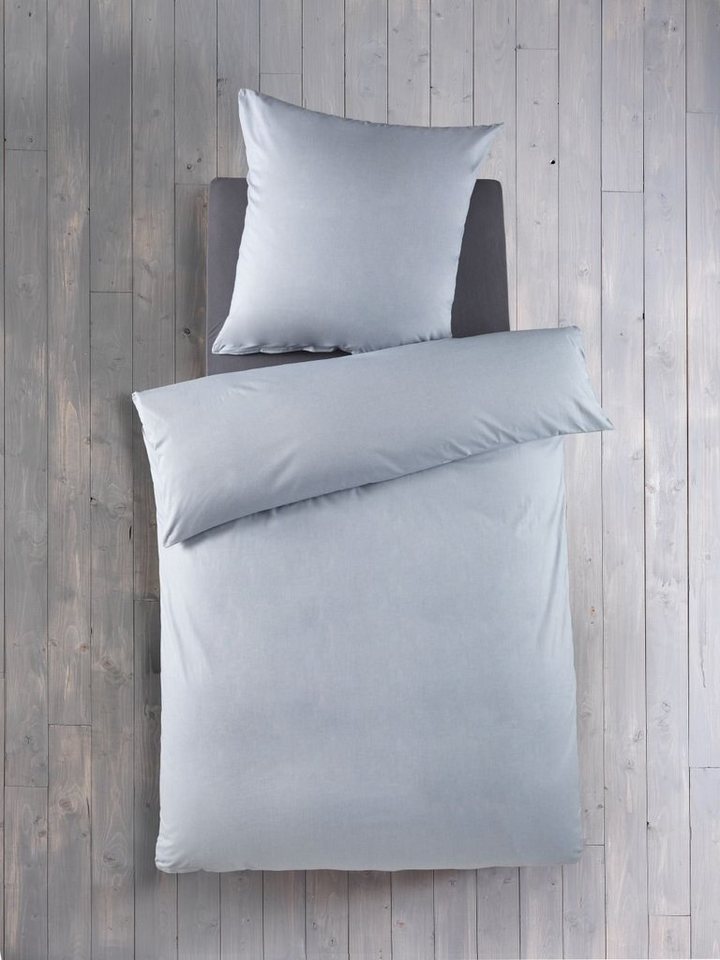 soma Bettwäsche Chambray 135 cm x 200 cm eisblau, Bettbezug Kopfkissenbezug Set kuschelig weich hochwertig soma Bettwäsche Chambray 135 cm x 200 cm eisblau, Bettbezug Kopfkissenbezug Set kuschelig weich hochwertig von soma