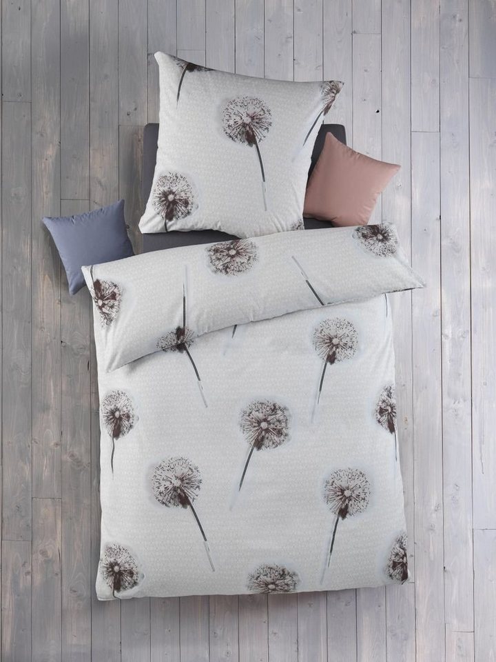 soma Bettwäsche Set Renforcé 135x200 Baumwolle Pusteblume weiß grau altrosa, Renforcé, 2 teilig, Geschenkidee atmungsaktiv weich sale Reißverschluss Partner Sommer soma Bettwäsche Set Renforcé 135x200 Baumwolle Pusteblume weiß grau altrosa, Renforcé, 2 teilig, Geschenkidee atmungsaktiv weich sale Reißverschluss Partner Sommer von soma