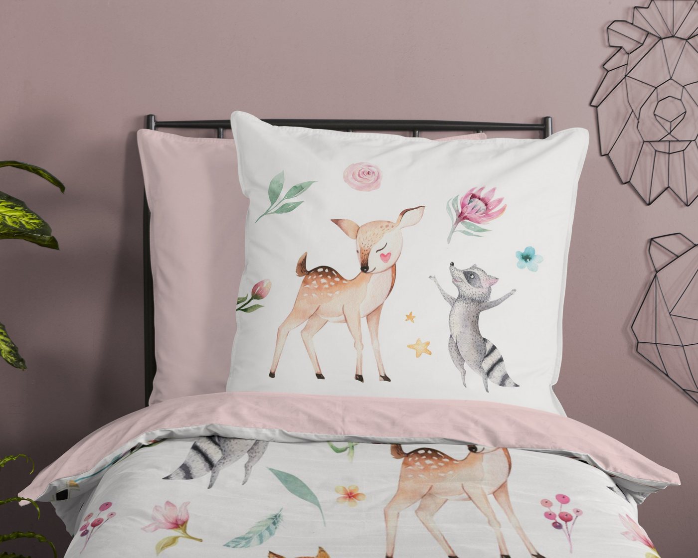 soma Bettwäsche kinderbettwäsche Waldtiere 135x200 80x80cm Tiere bettwäsche 135x200, Baumwolle, 2 teilig, kinder bettwäsche 135x200 junge winter soma Bettwäsche kinderbettwäsche Waldtiere 135x200 80x80cm Tiere bettwäsche 135x200, Baumwolle, 2 teilig, kinder bettwäsche 135x200 junge winter von soma
