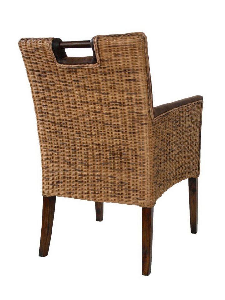 soma Sessel Soma Esszimmer Stuhl Rattan Armlehner Sessel Bilbao vollgepolstert Pol, Stuhl Sessel Sitzplatz Sitzmöbel von soma