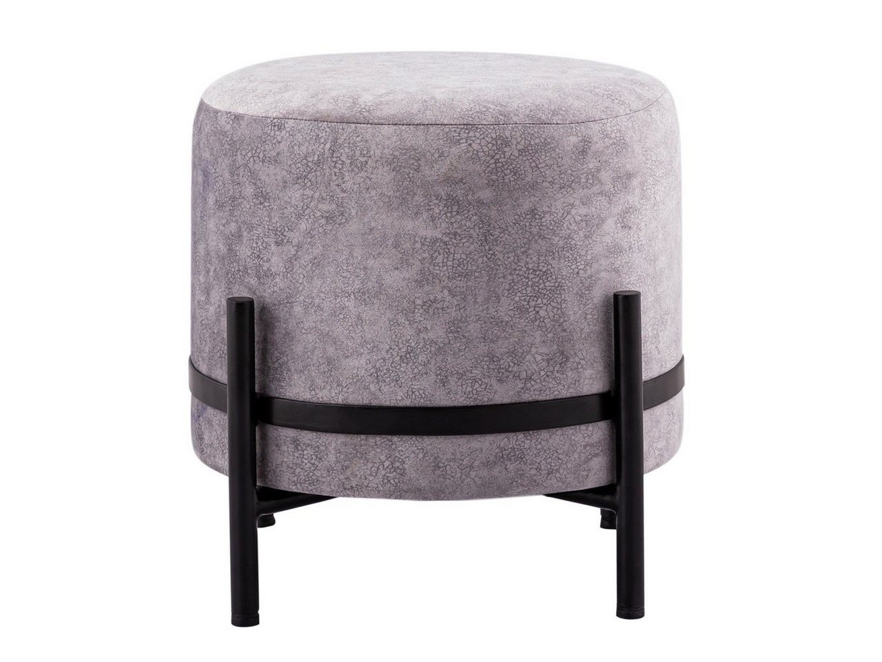 soma Sessel Soma Sitzhocker 2. Wahl Ø 35 H 37 cm Wildleder-Optik Pouf Sitzpouf Sit, Stuhl Sessel Sitzplatz Sitzmöbel von soma