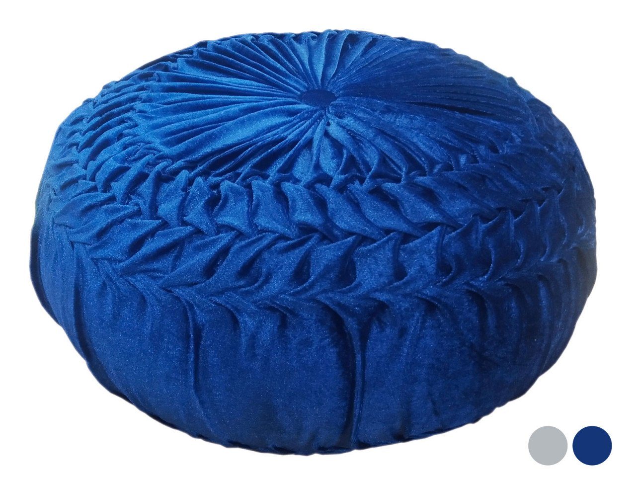 soma Sessel Soma Sitzkissen Bodenkissen rund Pouf Velour Sitzpouf Samt Ø 45 cm Höh, Stuhl Sessel Sitzplatz Sitzmöbel von soma