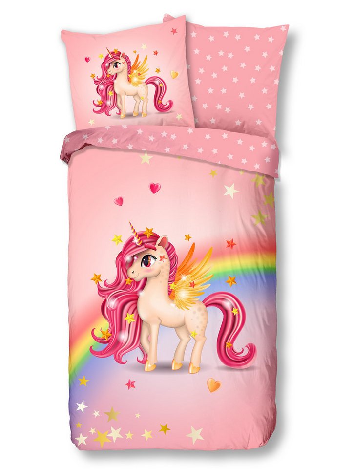 soma Bettwäsche Kinderbettwäsche Regenbogen Set 2tlg Bettbezug 135x200 80x80 Einhorn, Renforcé, 2 teilig, 135x200 Reißverschluss Wende Kind Mädchen, Einhorn, Rosa unicorn pink soma Bettwäsche Kinderbettwäsche Regenbogen Set 2tlg Bettbezug 135x200 80x80 Einhorn, Renforcé, 2 teilig, 135x200 Reißverschluss Wende Kind Mädchen, Einhorn, Rosa unicorn pink von soma