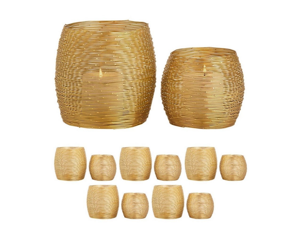 soma Kerzenhalter Teelichthalter 12-teilig Set 2 x 6 VE Windlichter Kerzenständer P soma Kerzenhalter Teelichthalter 12-teilig Set 2 x 6 VE Windlichter Kerzenständer P von soma
