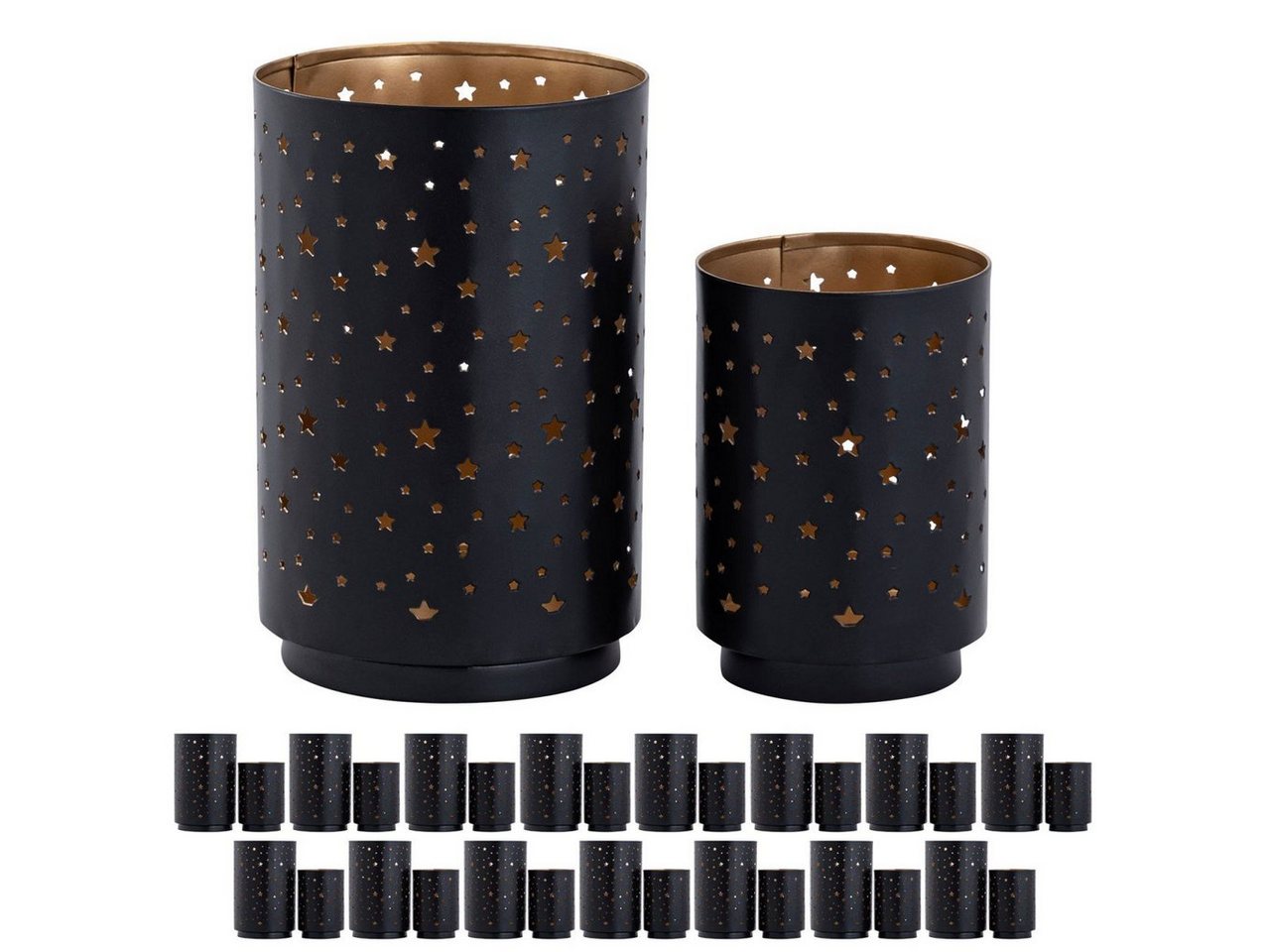 soma Kerzenhalter Teelichthalter Masterbox 16x 2er Set Sternenhimmel Kerzenhalter rund soma Kerzenhalter Teelichthalter Masterbox 16x 2er Set Sternenhimmel Kerzenhalter rund von soma