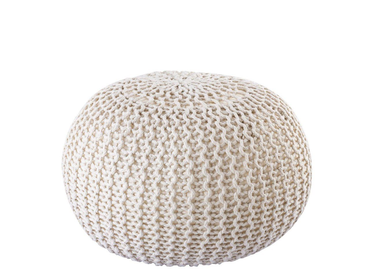 soma Sessel Pouf PREMIUM ø45cm Sitzhocker Strickpouf Innen Terrasse Pool Garten n von soma