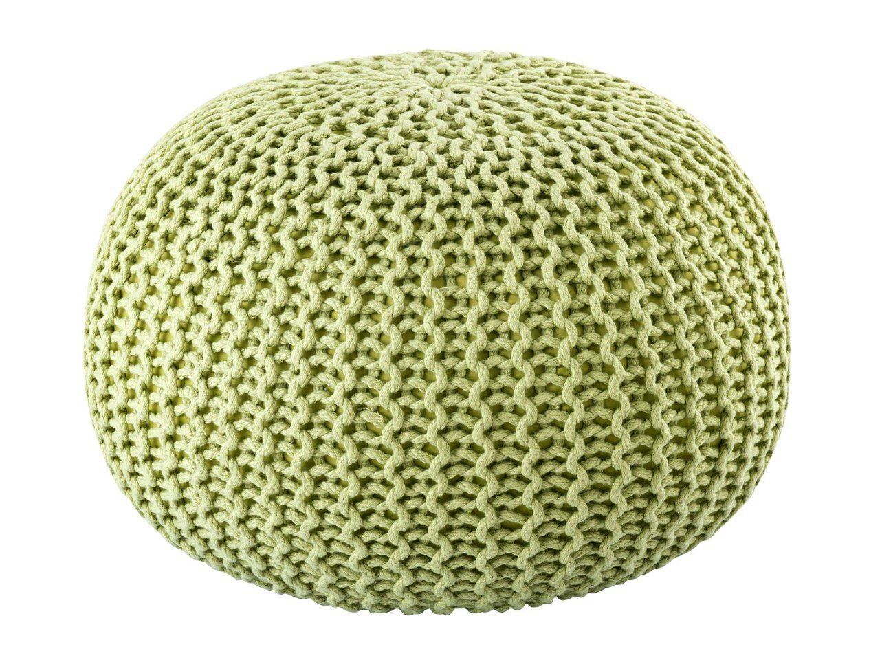 soma Sessel Sitzpouf ø55cm Pouf Strickhocker Strickpouf PREMIUM Innen Terrasse Po von soma