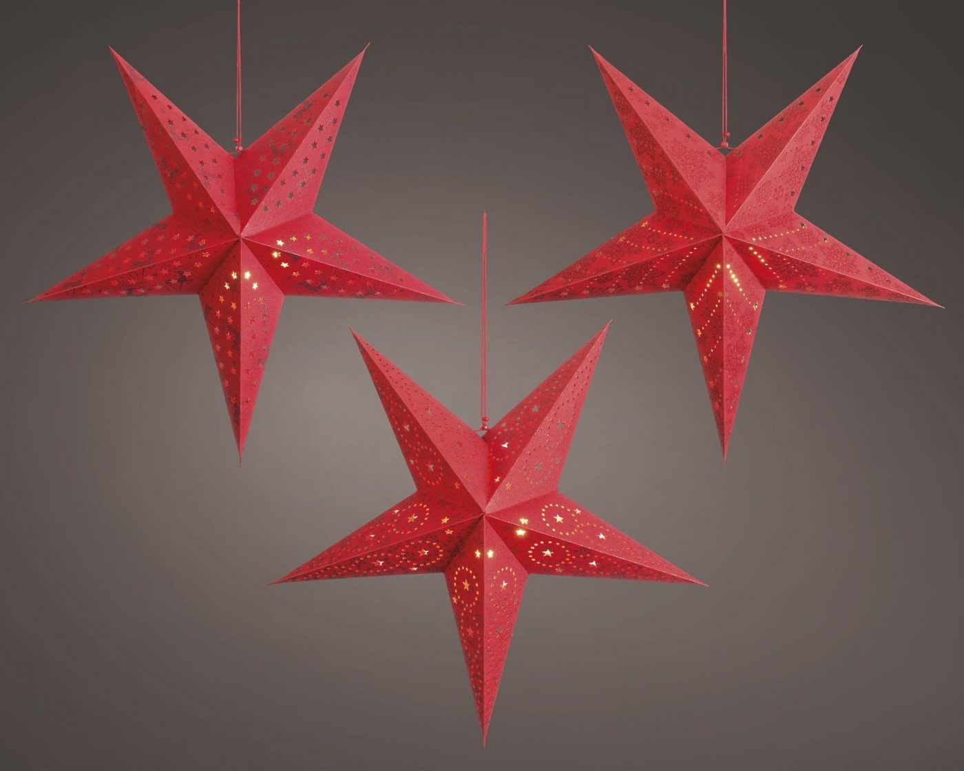 soma Weihnachtsfigur Soma Aufhänger Muster Sterne Weihnachten 1 Stück von soma