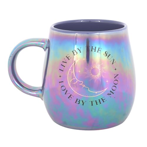 Something Different Live By The Sun Schillernde Tasse (Einheitsgröße) (Blau-Violett) von something different