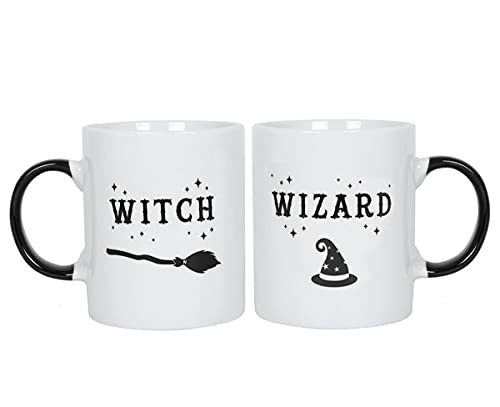something different Mugs - Witch and Wizard Mug Set von something different