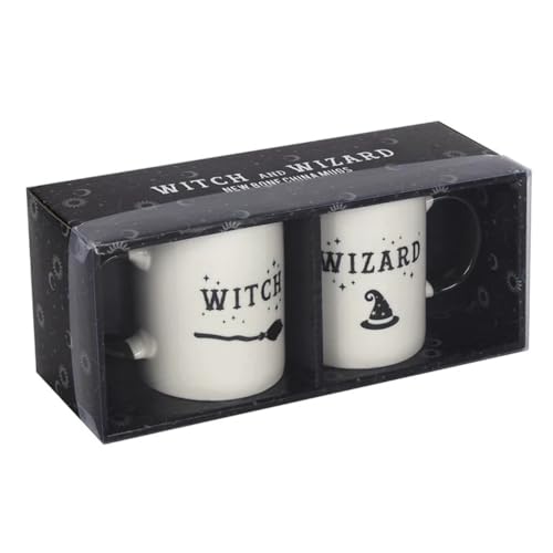 something different Mugs - Witch and Wizard Mug Set von something different