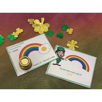 Ein Topf Gold Just For You Happy St Patricks Day Schrulliges Geschenk Regenbogen Rolo Schokolade Kleeblatt Tasche Leprechaun Humorous Fun von somethingquirky4u