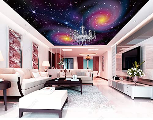 Fototapete 3D Tapete Die Decke Des Universums Tapeten Vliestapete Wandbilder Wanddeko Wandtapete -songqians-00795-300cmx210cm von songqians