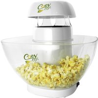 Cornfit pm 1160 Popcorn-Maker Weiß Glas Heißluft-Technologie 1200 Watt Heißluftgebläse von sonstige