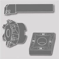 ISO-Wendeschneidplatte CCMT 09T308-M PMK5025 von Neutral