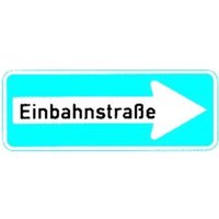 Sonstige - Verkehrszeichen 220-20, 800x300 mm, Einbahnstraße rechts, RAL-Gütezeichen Folie RA1 von sonstige