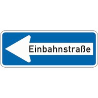 VKZ.220-10, 800x300mm Einbahnstr. links RAL-Gütezeichen Folie RA1 von sonstige