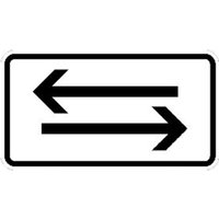 Zusatzschild 1000-30, 330x600mm Links- und Rechtspfeil RAL-Gütezeichen Folie RA2 Zusatzschild 1000-30, 330x600mm Links- und Rechtspfeil RAL-Gütezeichen Folie RA2 von sonstige