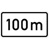 Zusatzschild 1004-30, 231x420mm 100m RAL-Gütezeichen Folie RA2 von sonstige